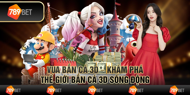 Vua bắn cá 3D – khám phá thế giới bắn cá 3D sống động