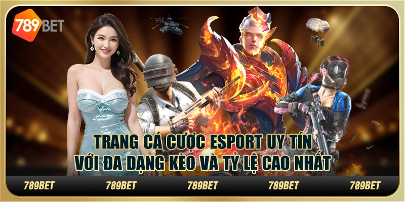 Trang cá cược eSports uy tín với đa dạng kèo và tỷ lệ cao nhất