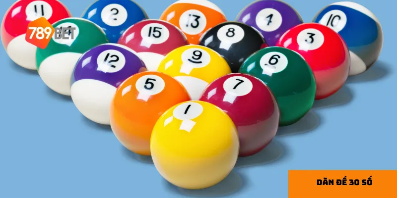 Dàn đề 30 số giúp người chơi bao phủ nhiều khả năng trúng hơn.