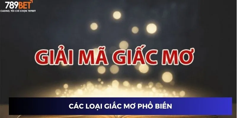 Các loại giấc mơ phổ biến