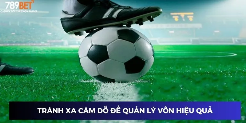 Tránh xa cám dỗ để quản lý vốn hiệu quả