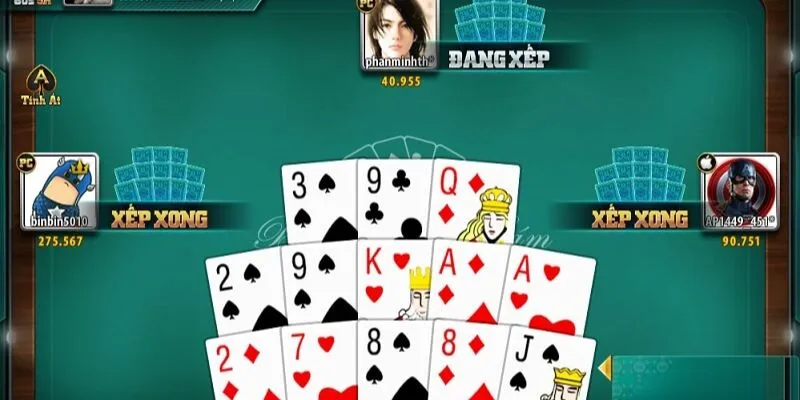 Quy trình chi tiết về cách đánh mậu binh 5 lá 