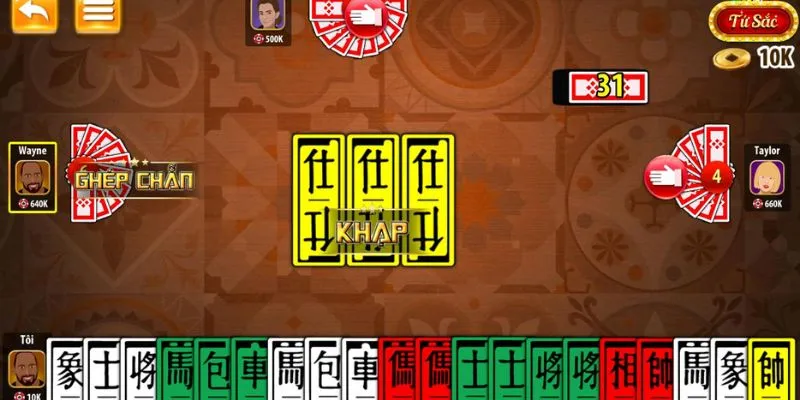 Cách xếp bài tối ưu trong tứ sắc 