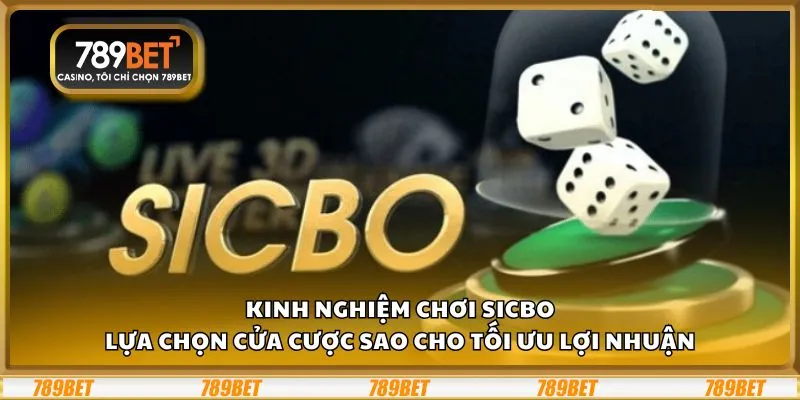 Kinh nghiệm chơi SicBo: Lựa chọn cửa cược sao cho tối ưu lợi nhuậnKinh nghiệm chơi SicBo: Lựa chọn cửa cược sao cho tối ưu lợi nhuận